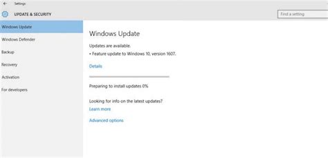 Windows 10 1607 Build 1439310 Anniversary Update Released How To