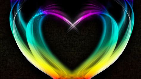 Colorful Heart Shape Hd Heart Wallpapers Hd Wallpapers Id 60481