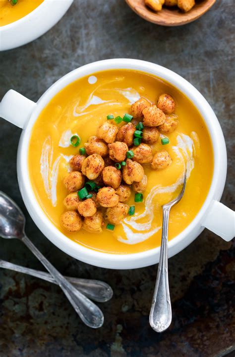 Roasted Butternut Squash Soup Peas And Crayons