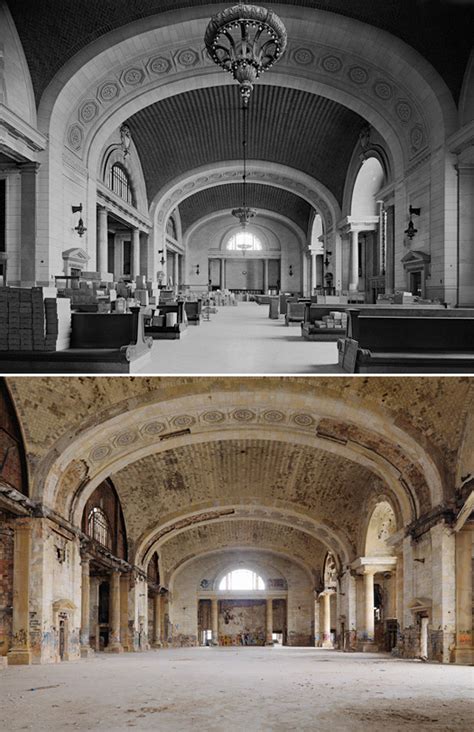 Ruins Of Detroit Before And After
