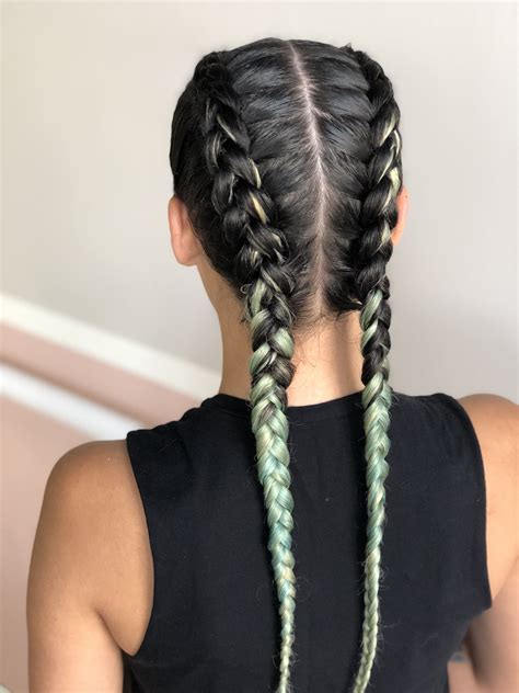 Hairstyle Two Braids Hair Styles Creation