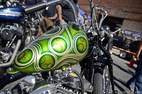 Colorful Chopper Tank Totally Rad Choppers
