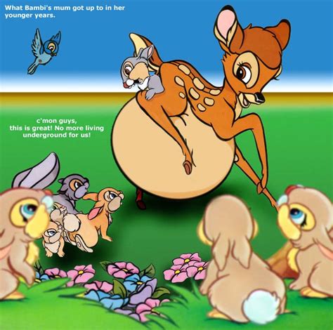 Rule 34 Bambi Character Bambi Film Disney Feral Tagme Thumper