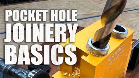 Pocket Hole Joinery Tips For Beginner Woodworkers Youtube