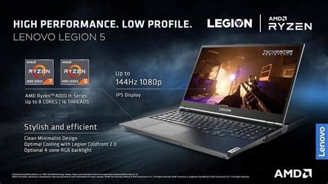 Lenovo Legion 5 Amd Powered Gaming Laptop To Launch Soon