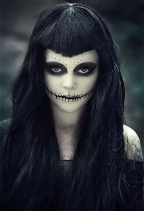 Vampires Makeup For Halloween Look Like Sugar Skull Doll Makeup Halloween Halloween Makeup