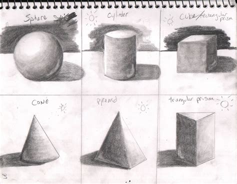 Geometric Shapes Drawing Art Worksheets Basic Drawing