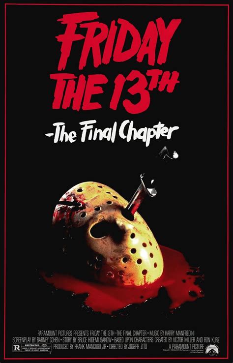 4.5 out of 5 stars 1,243. Friday the 13th: The Final Chapter - Greatest Movies Wiki