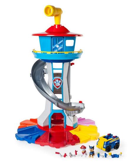 Paw Patrol My Size Lookout Tower With Exclusive Vehicle Rotating