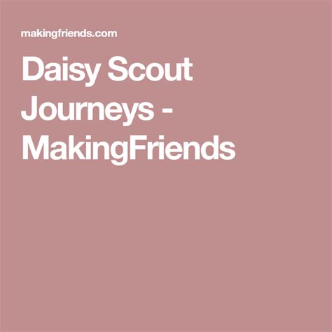 Daisy Journey Ideas Daisy Journey Ideas Daisy Scouts Daisy Girl