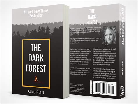Free Psd 6x9 The Dark Forest Book Cover Design