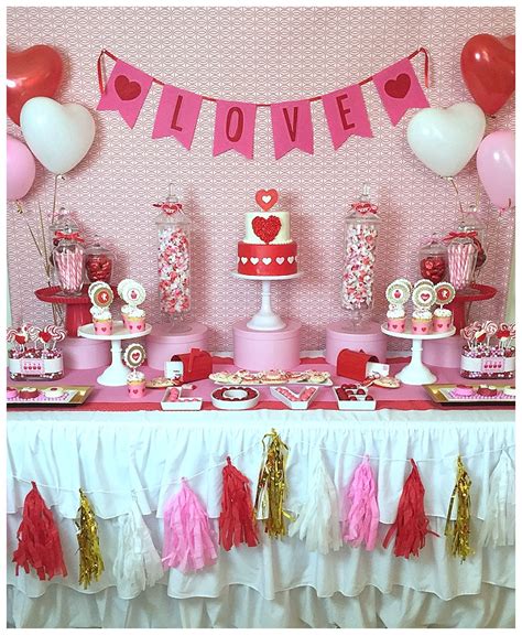 Valentines Day Birthday Party Ideas Party Valentine Valentines Parties