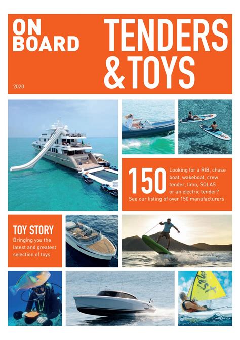 Onboard Tender And Toys By Plum Publications Issuu