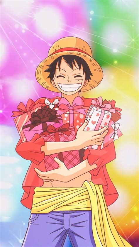Pin De One Piece Em Monkey D Luffy Happy Birthday Anime Mangá One