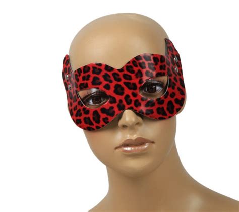 leopard bdsm queen mask pu leather sex mask blindfold fetish bondage restraints adult sex