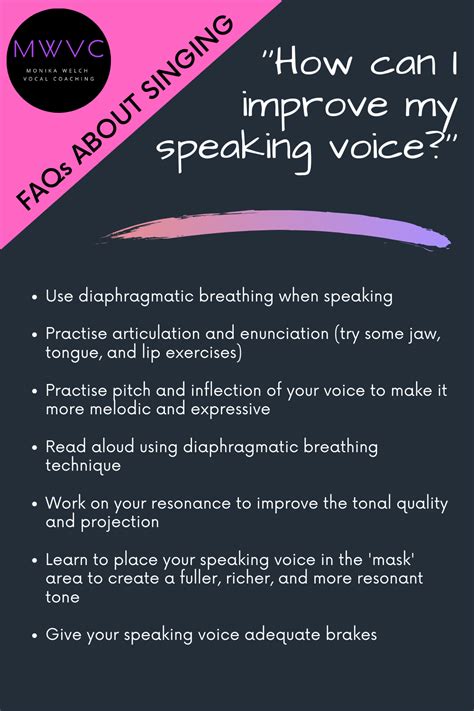 how to improve your speaking voice singing lessons learn singing singing tips