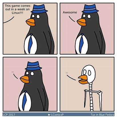 Linux Comics Funny Jokes Shelf Games Comic