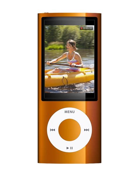 Apple Ipod Nano 5th Generation 8gb Orange Bundle Like New No Retail