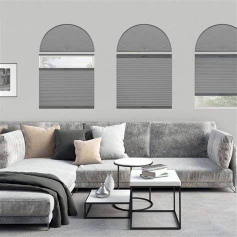 This is a lovely traditionally arched window wooden wall décor that features an arched window design wall panel made from chinese fir. Double Cell Blackout Arch Window Shades in 2020 | Arched ...