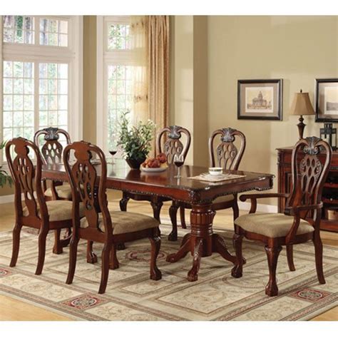 We have some best of imageries to add your collection, we hope you can. Georgetown English Cherry Formal Dining Set | Formal ...