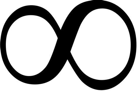 Black Infinity Sign Clipart Best