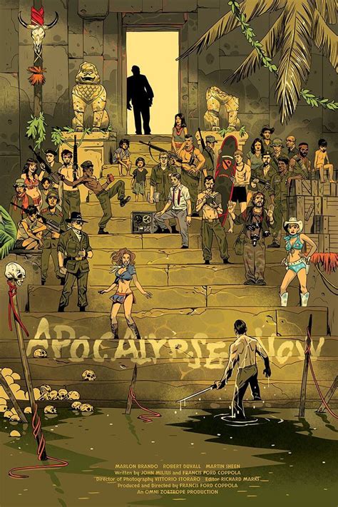 Apocalypse Now By Asaf Hanuka Iconic Movie Posters Poster Art Film
