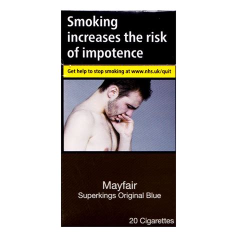 Mayfair Superkings Original Blue Mcgahey The Tobacconist