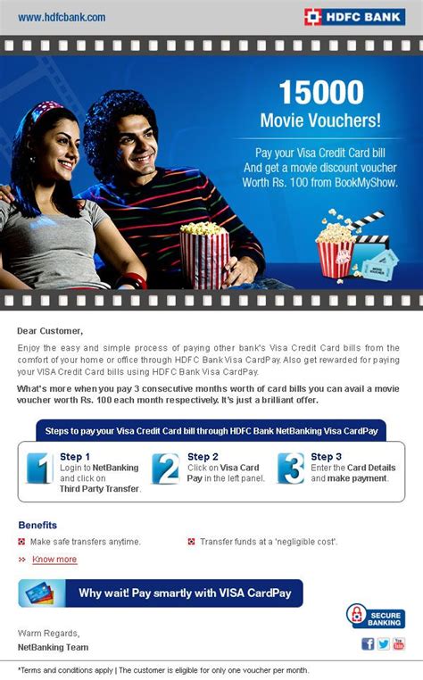 Maybe you would like to learn more about one of these? #HDFC #Bank #Mailer | Visa credit card, Bank, Real estate agent