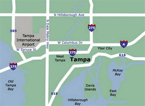 Airport Terminal Map Tampa Airport Map