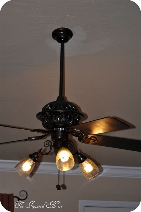 Ceiling fans can lower cooling costs by 40%. Finding My Aloha: A ceiling fan makeover by The Inspired ...