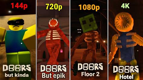 Roblox Original Doors Vs Doors Floor 2 Vs Doors But Epik Vs Doors But