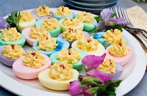 Im So Making These For Easter Coloured Devilled Eggs Totally Worked
