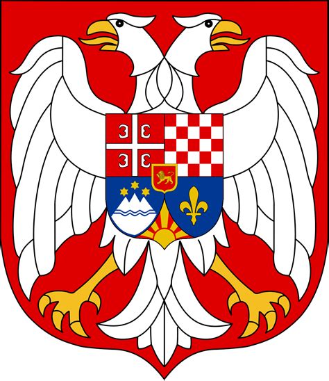 Coat Of Arms For A Reunited Yugoslavia Rheraldry