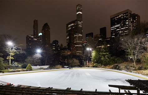 Ice Skating Rink Central Park New York Stock Photo Download Image Now