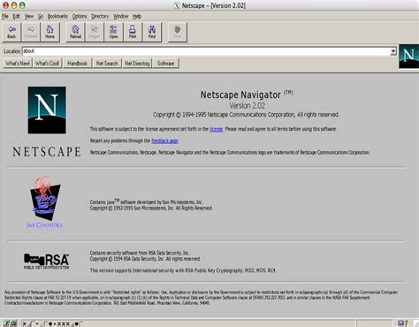 Aol termina o suporte para netscape. Netscape Navigator