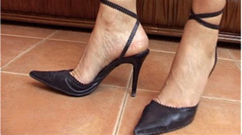 Homemade Fetishes By Delicia Deity High Heel Mules Teasing Low