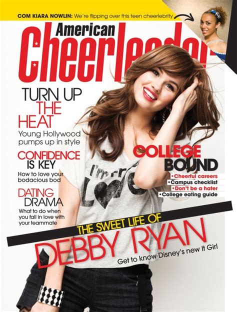 Hot Celebrity Wallpapers Debby Ryan American Cheerleader Magazine 2011 Pictures And Photoshoot