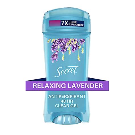 Secret Fresh Relaxing Lavender Clear Gel And Deodorant For Women 26