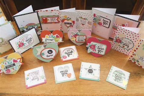 Kits include blank cards and envelopes in unique themes, designs, and colors. Stampin' Up! Oh Happy Day Card Kit!