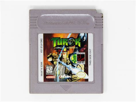 Turok Battle Of The Bionosaurs Game Boy Retromtl