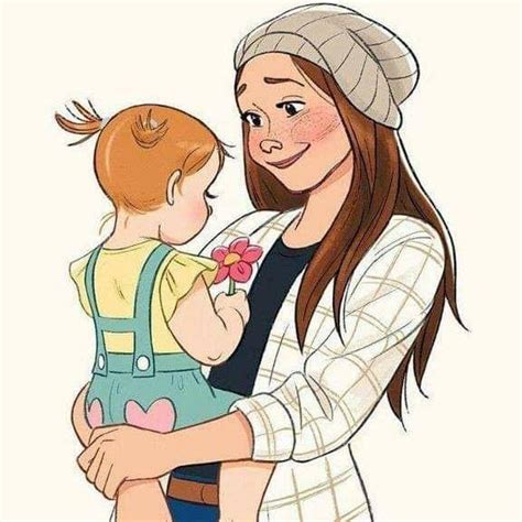 Pin By Chiquin Flor On Bebes Mom Drawing Mother And Babe Drawing Mother Art