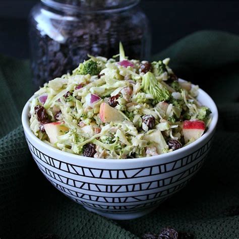 It is a light yet filling meal salad enough to …. Vegan Apple Broccoli Salad has everyone's favorite ...