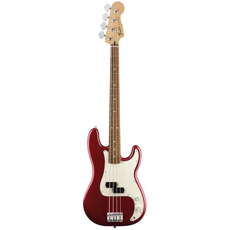 Fender Standard Precision Bass Pf Candy Apple Red Electric Bass Guitar