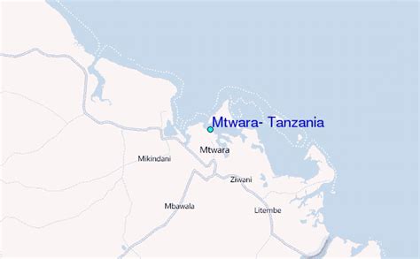 Mtwara Tanzania Tide Station Location Guide