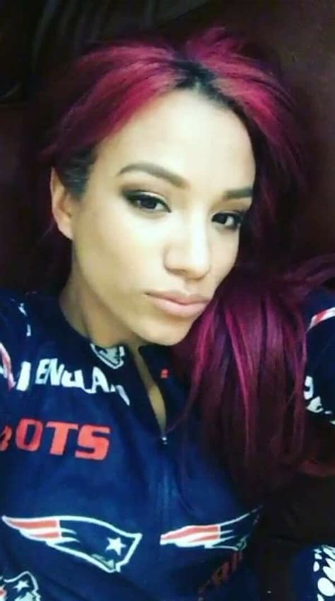 Sasha Banks Rep Patriots Gear Wwe Sasha Banks Sasha Bank The Boss Wwe