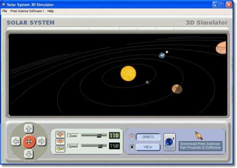 Solar System 3d Simulator Descargar