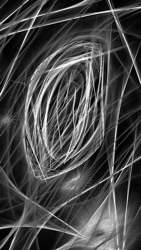 Abstract Black And White Hd Phone Wallpaper Peakpx