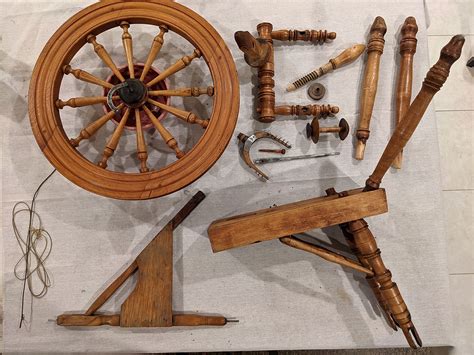 how i restored an antique spinning wheel part 1