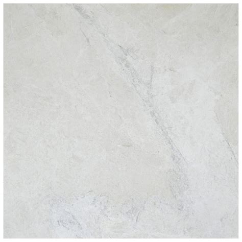 Snow White Classic Polished Marble Tiles 18x18 Natural