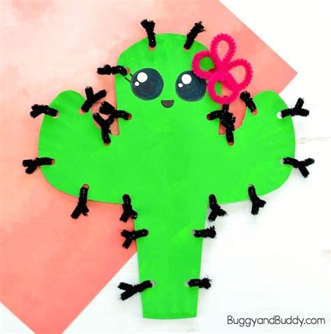 15 Super Cute Cactus Crafts Kids Can Diy